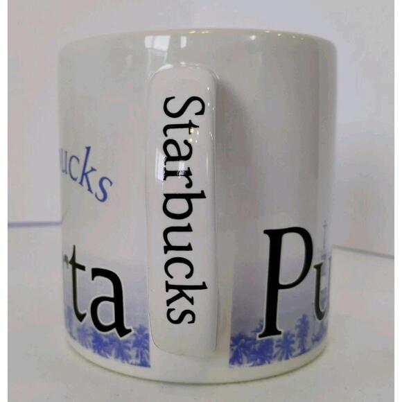Starbucks 2008 City Mug Collector Series Puerto Vallarta Mexico 16 Oz Coffee Cup - Picture 4 of 6